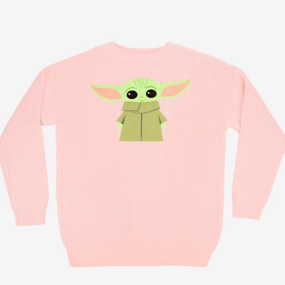 Star Wars ‘The Child’ Blush Knit Sweater